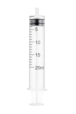 Fisherbrand Sterile Plastic Syringe, Laboratory Use Only 20 mL | Buy Online | Fisher Scientific
